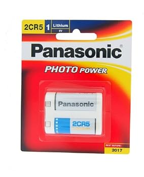 Panasonic 2CR5 Photo Lithium Battery