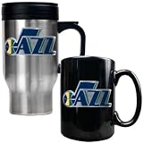 Utah Jazz Coffee Cup & Travel Mug Gift Set