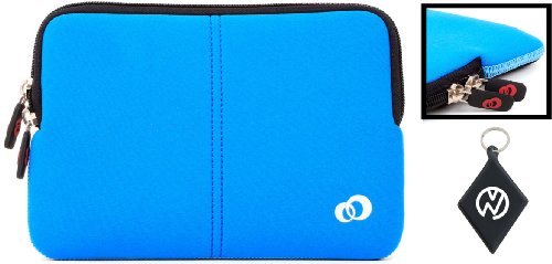 Sony VAIO S Series VPC-SA2HGX/BI 13.3 Inch Laptop Neoprene Circumstance With Internal Dual-Pocket Color Perfidious / Blue + NuVur � Keychain (ND13FTB1)