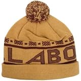 Gold Tartiflette Bobble Hat by Billabong