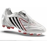 adidas Fußballschuh Kinder Abolado PS, weiß/silber/rot