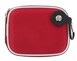 rooCASE Med Nylon Hard Shell (Red) Case for Fujifilm FinePix XP10 12 MP Wat ....