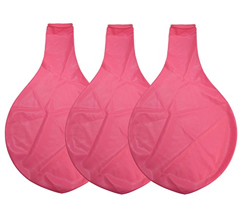 36 Inch Giant Latex Balloon Pearlescent Pink (Premium Helium Quality) Pkg/3
