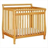 Athena Mini Amy Crib in Natural