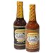 The Pepper Plant Original California Hot Sauce and Chipotle Sauce 2 Bottle Combo Pack