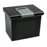 ELDON OFFICE PRODUCTS / Jumbo profile portable file box, 13-3/8wx10-7/8dx11-1/8h, graphite/black / RUB39606 / Sold as 1 Each / Mfr Part # 39606 \*/ Jumbo profile portable file box, 13-3/8wx10-7/8dx11-