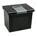 Jumbo ProFile Portable File Box, Ltr/Lgl, 14-3/8 x 11-7/8 x 12-1/8, BLK/Graphite