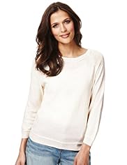 Indigo Collection Rear Crochet Jumper