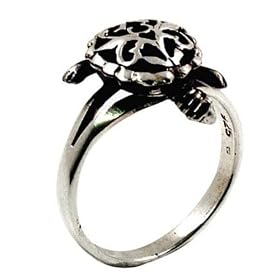 Turtle -Toe Sterling Silver Ring