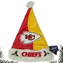 KANSAS CITY CHIEFS 2009 COLORBLOCK SANTA HAT