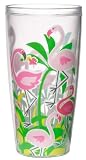 Tropical Pink Flamingo Insulated Tumblers 24 oz S/4