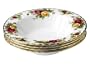 Royal Doulton-Royal Albert Old Country Roses Rim Soups, Set of 4