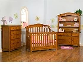 Simmons Kids Furniture Serenade Nursery Collection Hazelnut by Costco