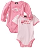 NFL New York Giants Two Pack Bodysuit Infant/Toddler Girls