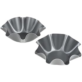 Click here to buy Chicago Metallic Gourmetware Mini Tortilla Taco Shell Pan, Set 2 by Chicago Metallic.