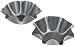 Chicago Metallic Gourmetware Mini Tortilla/Taco Shell Pan, Set/2