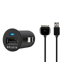 Belkin Universal mini USB CLA. Slots in to Cars Cigar lighter socket. For iPhone