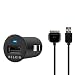 Produkt-Bild: Belkin Mini Universal USB-Autoladeger&auml;t (12 Volt, Sync-/ Ladekabel, USB 2.0) f&uuml;r Apple iPhone/iPod schwarz