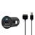 Belkin Mini Universal USB-Autoladeger�t (12 Volt, Sync-/ Ladekabel, USB 2.0) f�r Apple iPhone/iPod schwarz