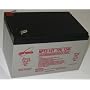 EnerSys Genesis (formerly Yuasa) NP12-12T - 12 Volt/12 Amp Hour Sealed Lead Acid Battery with 0.250 Fast-on Connector