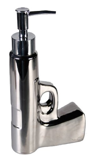Distributeur de savon - Forme de Pistolet - Couleur : Silver