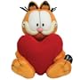 Garfield Garfield holding heart