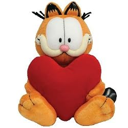 Garfield Garfield holding heart