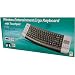 Electronics : 2.4Ghz Wireless Multimedia Entertainment Keyboard