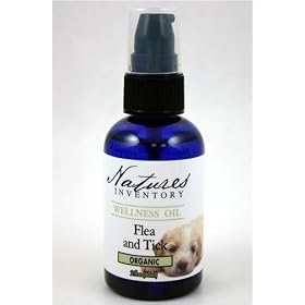 Dog Flea and Tick Repellant - Flea and Tick Wellness Oil - Keep Your Dog Free From Those Pesky Critters - 2 Ounces - Certified Organic - Made in USA