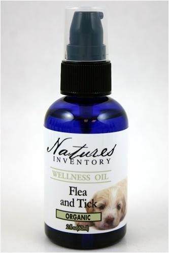 Dog Flea and Tick Repellant - Flea and Tick Wellness Oil - Keep Your Dog Free From Those Pesky Critters - 2 Ounces - Certified Organic - Made in USA