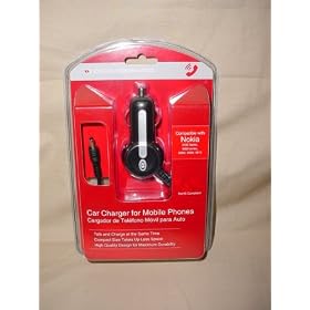 Durabrand Car Charger for Nokia 1000, 2000, 3000, 3100, 3200, 5000, 6000, 6600, 7000, 8000, 9000 Series, 9300/E60, E70, 8800,8910, 8910i, 9210i Communicator, 9300, 9500 Communicator, THR850, THR880, 2125i, 6236i, 6125, 6165, 6682, 7380, 2600, 2651, 3285, 6020 , 6170, 6680, 6822, 7270, 8265, 8801, 2115i, 3116i, Shorty, 3585i, 3586i, 3589i, 6015i, 6019i, 6256i, 8801, 2610