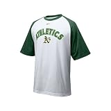 Oakland Athletics Straight Back Raglan Graphic T-Shirt by Nike