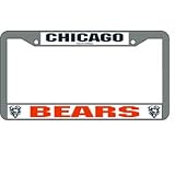 Chicago Bears Chrome License Plate Holder