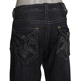 MEK Denim by Miss Me BOLOGNA Premium Jeans 31 X 34 Rlx Dark Wash Mens by MEK Denim