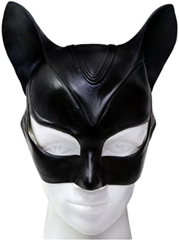 Spodo(TM) Latex Catwoman Black Cat Woman Costume Cosplay Replica