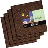 Acco #15050 4PK 12x12 DK Cork Tiles