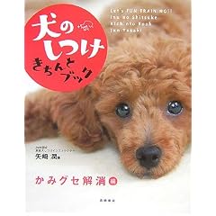 犬のしつけきちんとブック かみグセ解消編