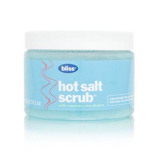 Bliss Hot Salt Scrub with Rosemary Plus Eucalyptus, 14.1 Fluid Ounce