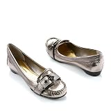Arturo Chiang Confetti Buckle Snake Moccasin