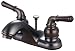 Hardware House H10-7259 Artesian Two Handle Lavatory Faucet with Pop-up, Oil Rubbed Bronze