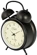 Aaltje Table Clock 7.9" Metal Black By NeXtime
