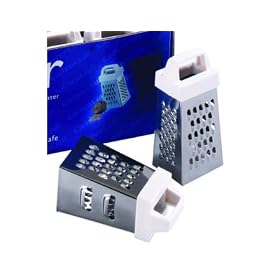Kitchen Craft Stainless Steel Mini Four Sided Grater 6cm