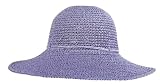 CLEARANCE Woven Mesh Straw Hat with Large Brim in Assorted Colors