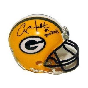 CLAY MATTHEW GREEN BAY PACKERS SIGNED AUTOGRAPHED MINI HELMET MATCHING HOLOGRAMS NUMBERS AND COA