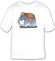 T-shirt with decorated, animal, Asia, toy, tusk, pachyderm, Thailand, elephant
