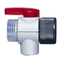 BrandTech 706080 Red Lever SafetyPrime Valve for Dispensette III Bottletop Dispenser, 100mL Volume