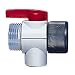 BrandTech 706080 Red Lever SafetyPrime Valve for Dispensette III Bottletop Dispenser, 100mL Volume