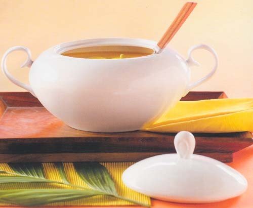 White Soup Tureen CC 793 OS