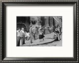 American Girl in Italy, 1951 Framed Art Poster Print by Ruth Orkin, 19×15