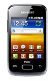 Samsung Galaxy Y Duos S6102 - Smartphone libre Android (pantalla t�ctil de 3,14" 240 x 320, c�mara 3.15 MP, 160 MB de capacidad, procesador de 832 MHz, 290 MB de RAM, dual SIM, S.O. Android 2.3) color negro [importado de Alemania]